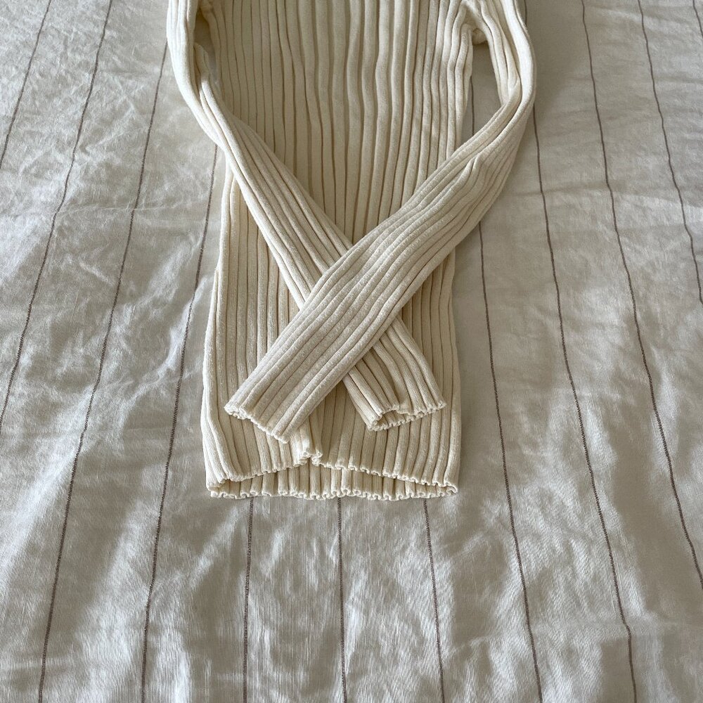 Sundance Legends Cream Colored Turtleneck